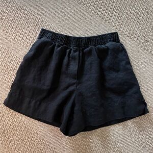 Reformation Charlotte Linen Shorts